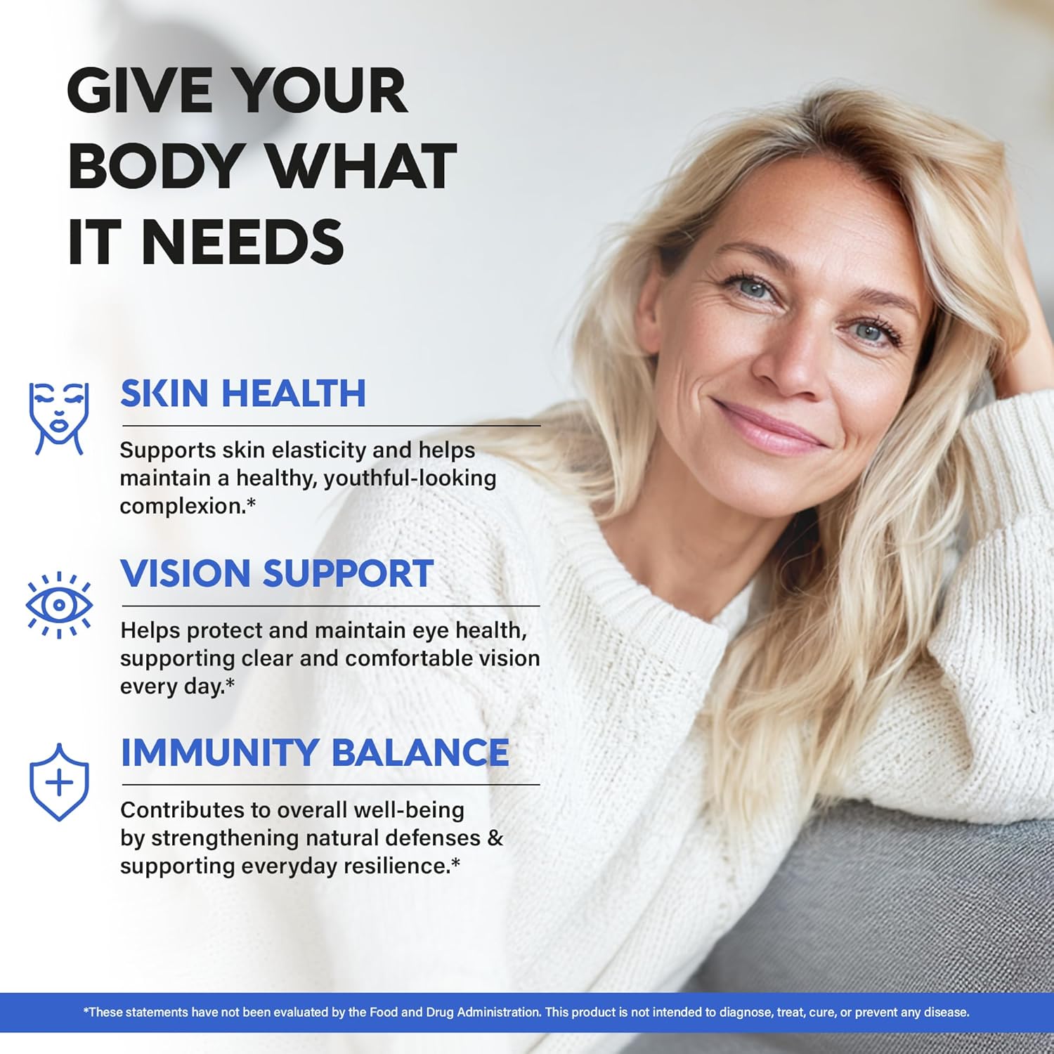 USDA Organic Vitamin A 10000 IU - Vitamin A Supplement Liquid Drops - Extra Strength for Skin Health, Eyes & Immune Support - Orange Flavour - Vegan & Sugar-free, Made in USA - 2 Fl Oz, 240-Day Supply