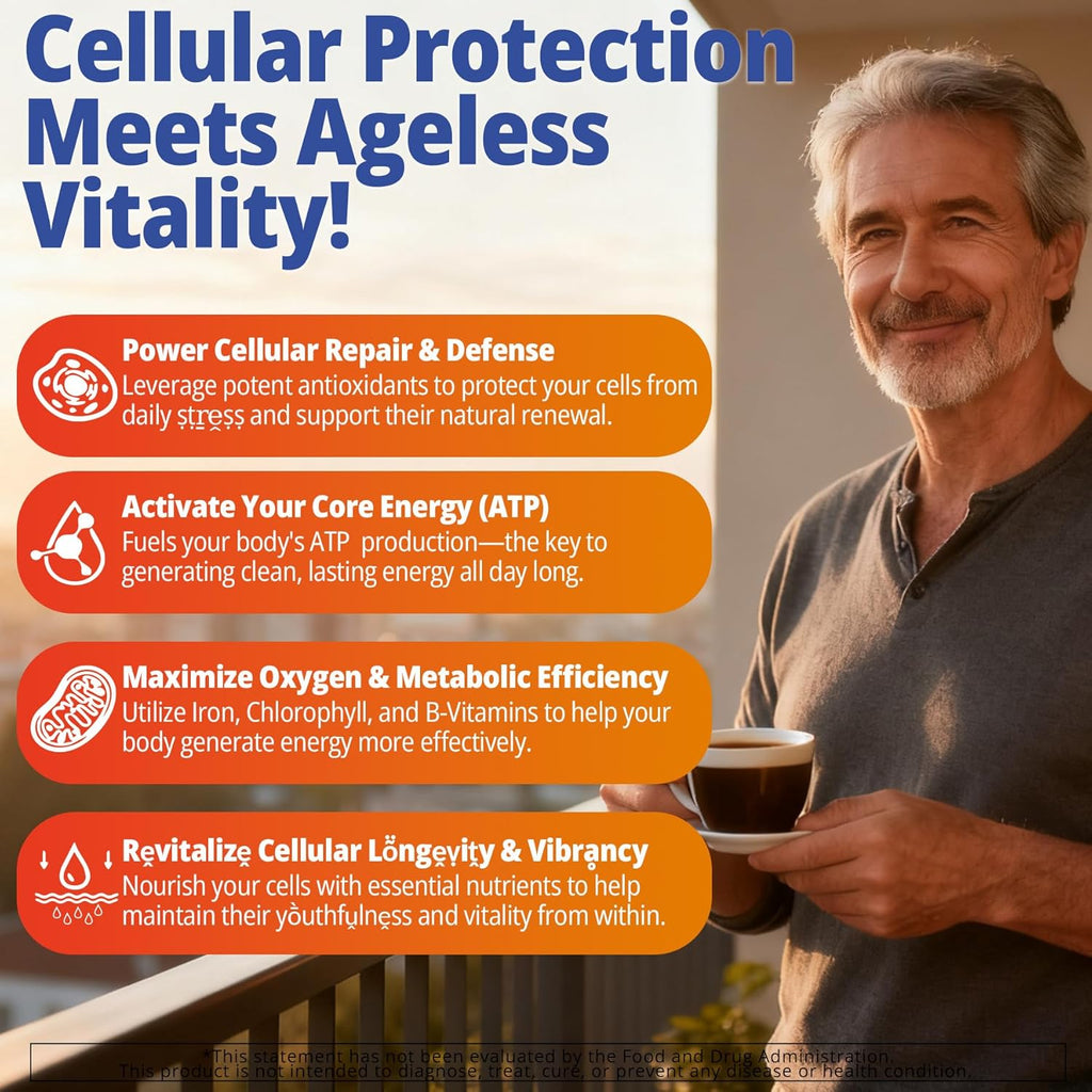 Organic Blue Spirulina Chlorella Gummies, Superfoods & Excellent Source of Vegan High Phycocyanin, Chlorophyll, B-Complex, Essential Minerals for Energy, Antioxidants, Det♡x, Sugar Free, 60 Cts