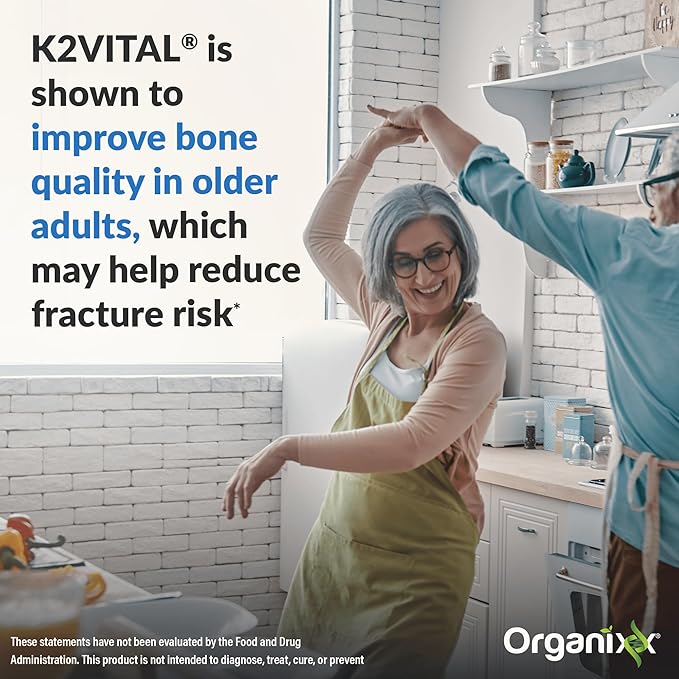 Organixx D3 K2 Supplement, Supports Bone and Immune Health, Bioavailable and Easy Absorption Formula with MCT Oil, for Overall Wellness, Clean Nutrient Blend, Non GMO, 15 ML, 30 Servings