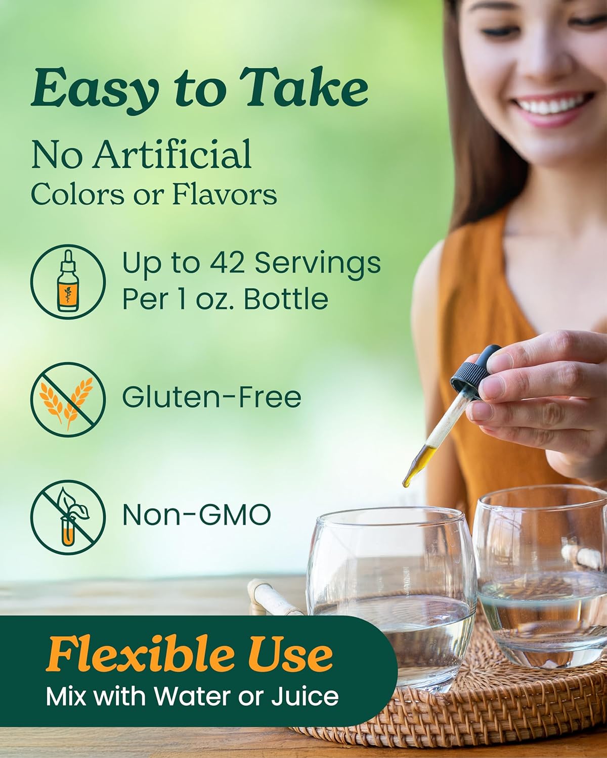 Herb Pharm Certified Organic Lemon Balm Liquid Extract for Calming Nervous System Support, Organic Cane Alcohol, 1 Ounce