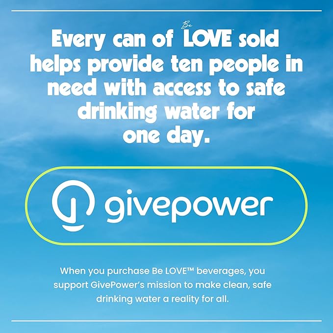 Be LOVE Balanced Electrolyte Beverage with Magnesium, Potassium & Sodium - Purified Still Beverage for Daily Hydration, Exercise, Work & Wellness- Zero Sugar, Gluten Free (Citrus Zest, 12oz x 12ct)