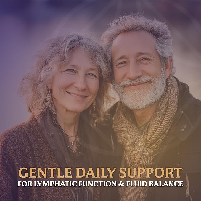 EVERFAITH LymphaFlo - Lymphatic Drainage Supplement - Lymph System Support - with Bromelain, Echinacea, Dandelion, Burdock Root, Lemon Powder & More - Vegetarian, Gluten Free, Non-GMO - 60 Capsules