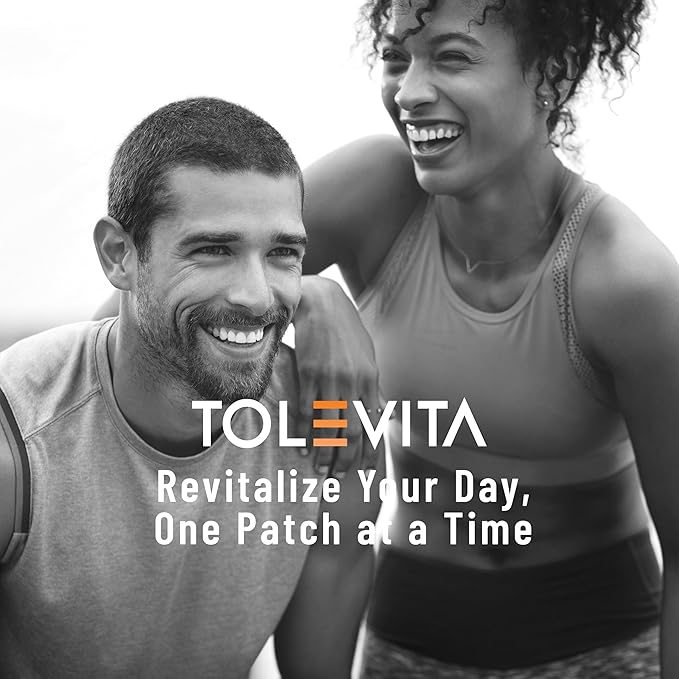 Energy Patches with Vitamin B12-36 Pcs | Energy, Mental Focus & Vitality | Perfect Active Lifestyles, Fitness, Workouts, Travel & Daily Use