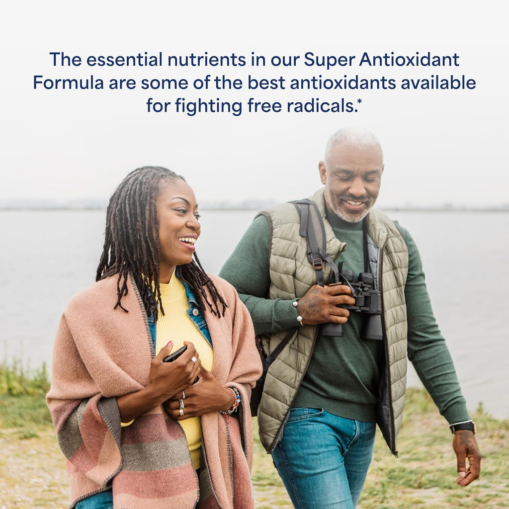 Puritan's Pride Premium Super Synergistic Antioxidant Formula, Dietary Supplement to Help Fight Premature Aging*, Vitamins A, C, E, and Selenium Mineral, 3 Month Supply, 100 Rapid Release Softgels
