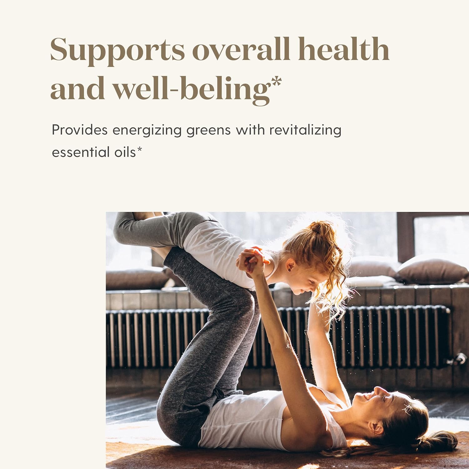 Young Living MultiGreens - Herbal Supplement - formulated with Melissa Essential Oil - 120 Capsules