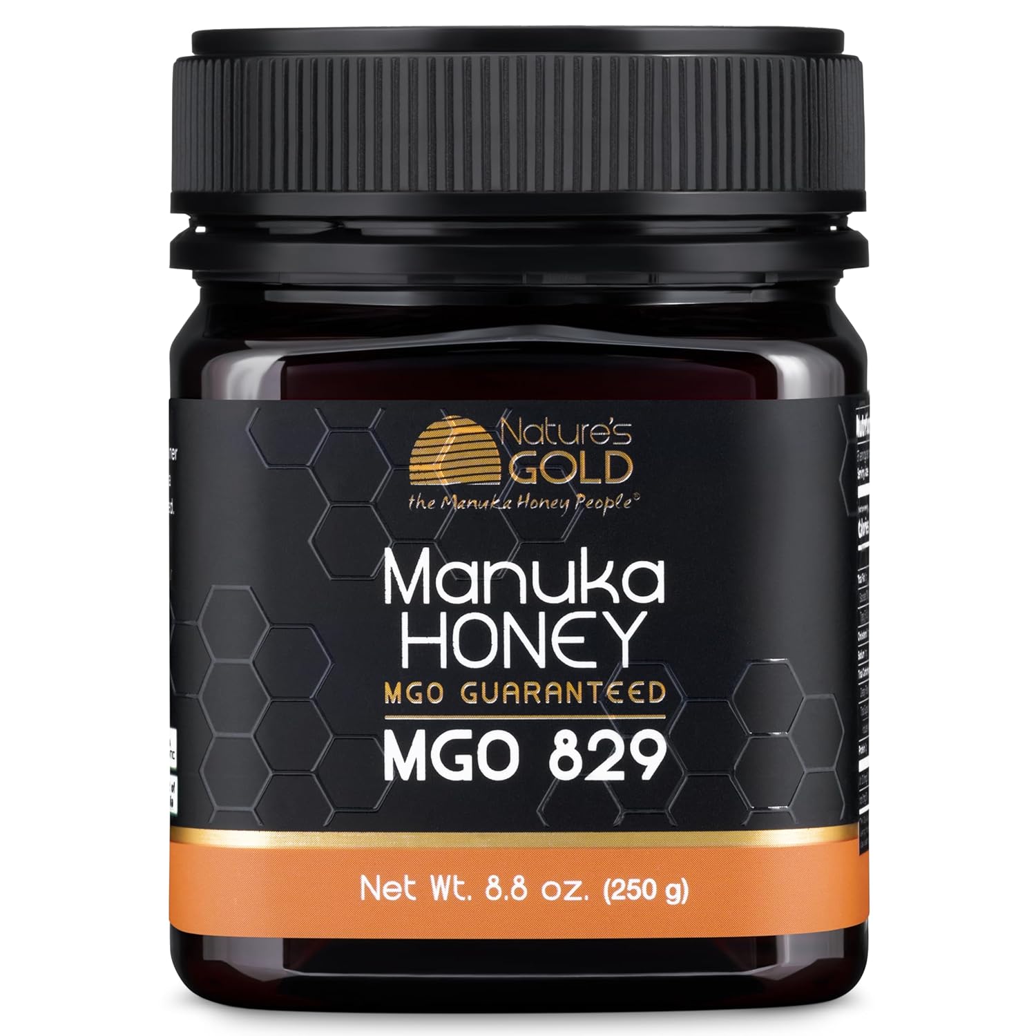 Nature’s Gold Raw Manuka Honey, MGO 829+ | Authentic MGO, Australian Honey, Non-GMO, 100% Pure Genuine Traceable from Hive to Home