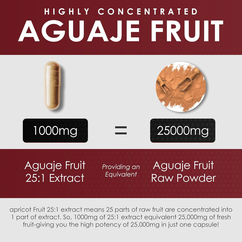 Amalth Aguaje Curves Capsule for Women 1000 mg- Extra Strength from Peru Natural Supplements- 120 Capsules Non- GMO Premium Quality Pills