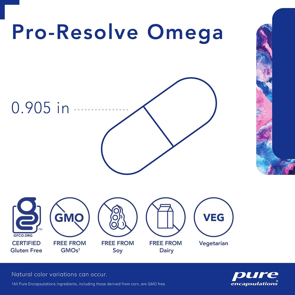 Pure Encapsulations Pro-Resolve Omega | Omega-3 Fatty Acids for Cardiovascular Health | 60 Softgel Capsules