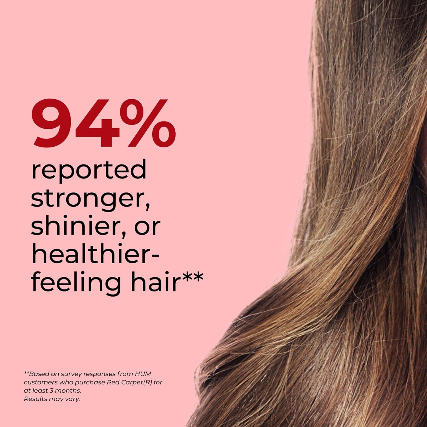 HUM Red Carpet - Skin & Hair Supplement - Black Currant Seed Oil for Glowing Skin & Strong Thicker Hair with Vitamin E & Omegas 3/6 - Hair Growth Vitamins for Women (60-Count)