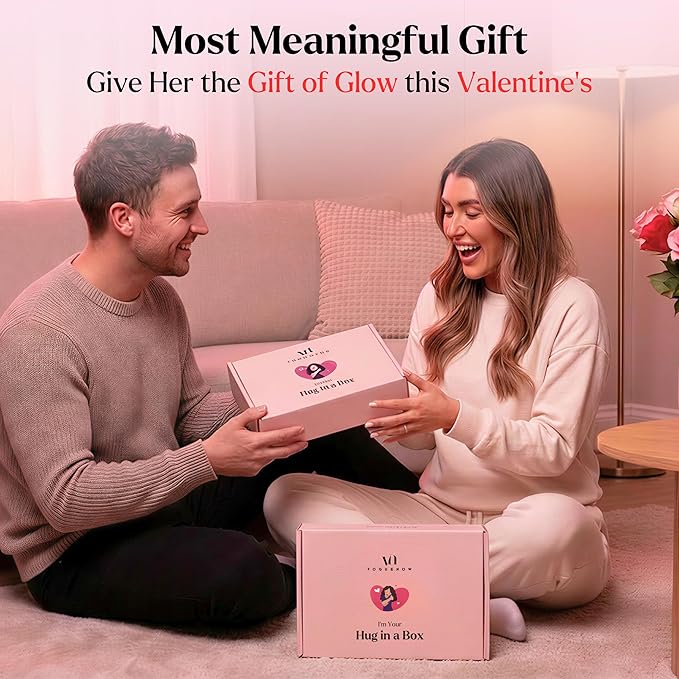 Spa Gifts for Women - Valentines Gift (Set of 8) - Premium Self Care Spa Kit- Bath, Skin Care Sets & Self Care Items - Pampering Valentine Gifts for Women, Spa Gift Basket, Galentines Day Gifts