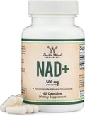 NAD+ Anti Aging & Cell Regeneration | 500mg of 95% Pure NAD Plus Per Serving, 30 Day Supply | Similar to Nicotinamide Riboside | Third Party Tested, Vegan Safe, Non-GMO