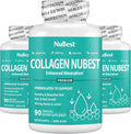 NuBest Collagen Collagen Peptides - Collagen Pills for Adults for Hair Growth, Strong Nails, Skin Health - Premium Collagen for Hair, Vitamin for Nails - 1500 mg Collagen Per Serving - 3 Pack