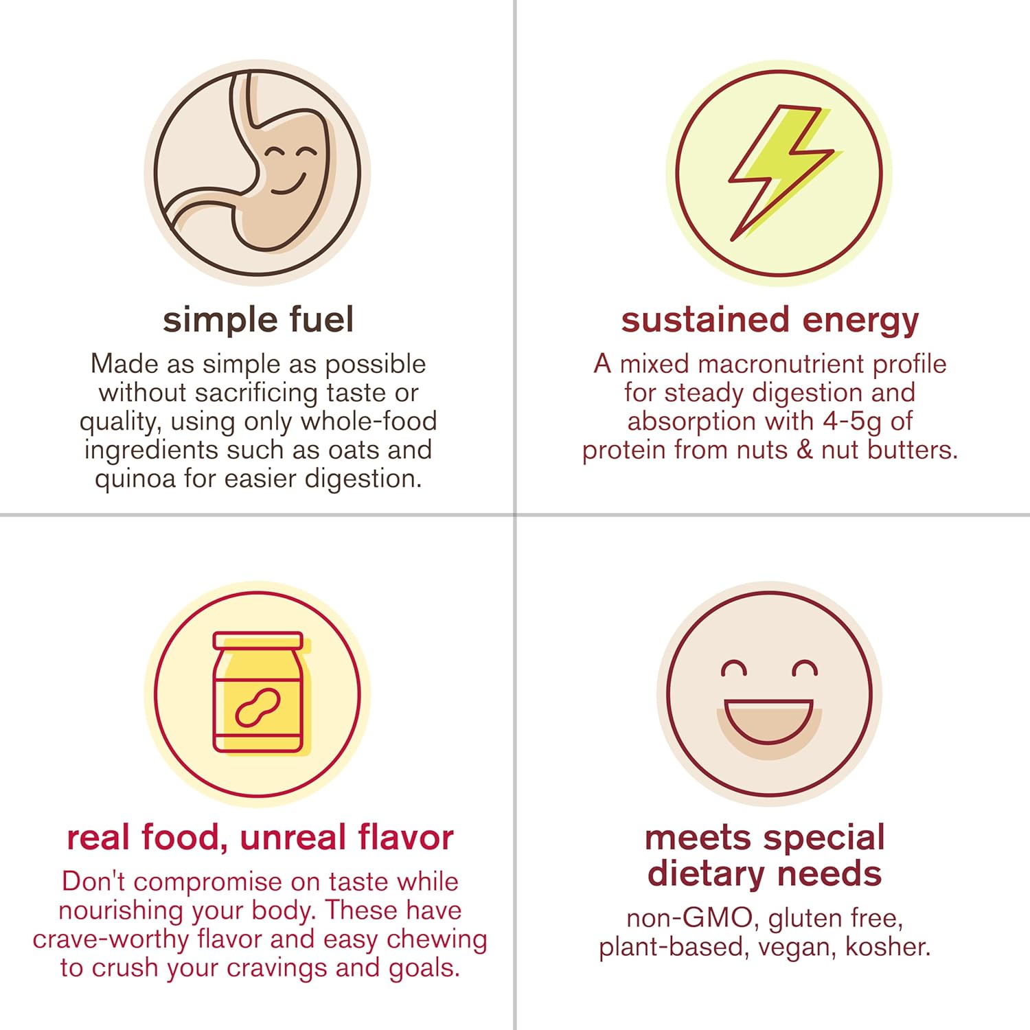 Skratch Labs Energy Bar | Variety Pack (12 Pack) | Plant Based Healthy Snack | Low Sugar, Plant Protein, Ancient Grains | Non-GMO, Gluten Free, Soy Free, Vegan, Kosher