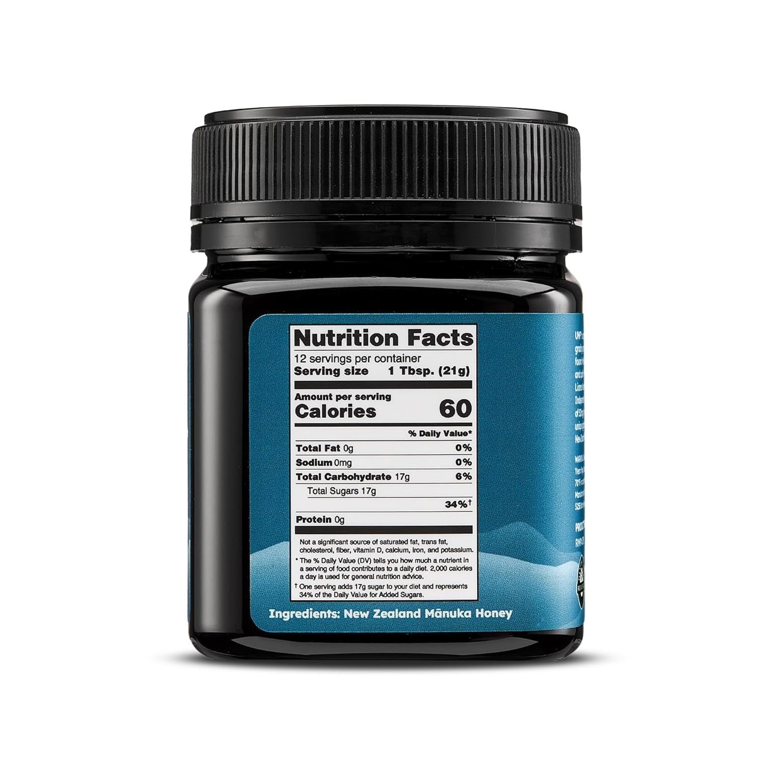 Melora Raw Manuka Honey from New Zealand | UMF 15+ | MGO 525+ | 8.8 Oz Jar | Safe for Skin Care | Edible & Healthy Sugar Alternative | Traceable from Hive to Hand Manuka Honey