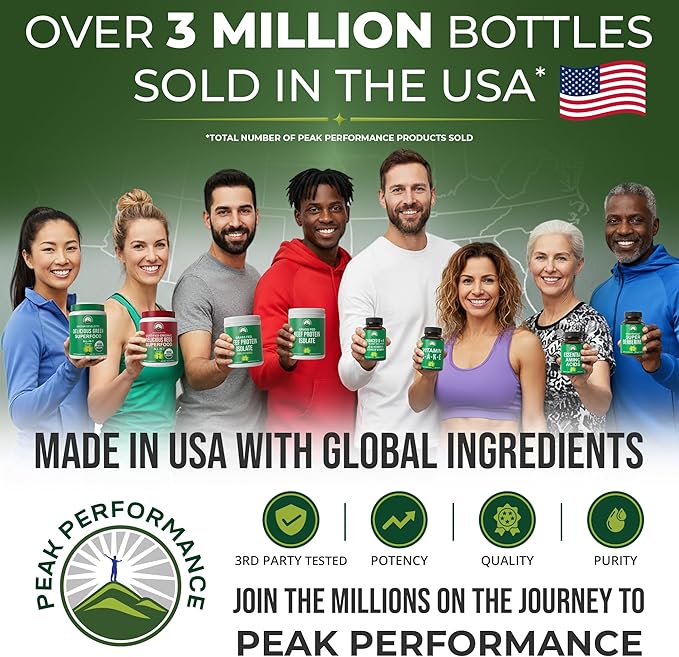 Peak Performance Advanced Vitamin D 2000 IU with All 3 Types of Vitamin K Vitamin D3 and Vitamin K2, K1, MK-7 (MK7), MK4 Supplements. 60 Small and Easy to Swallow Vegetable Pills (2000 IU)