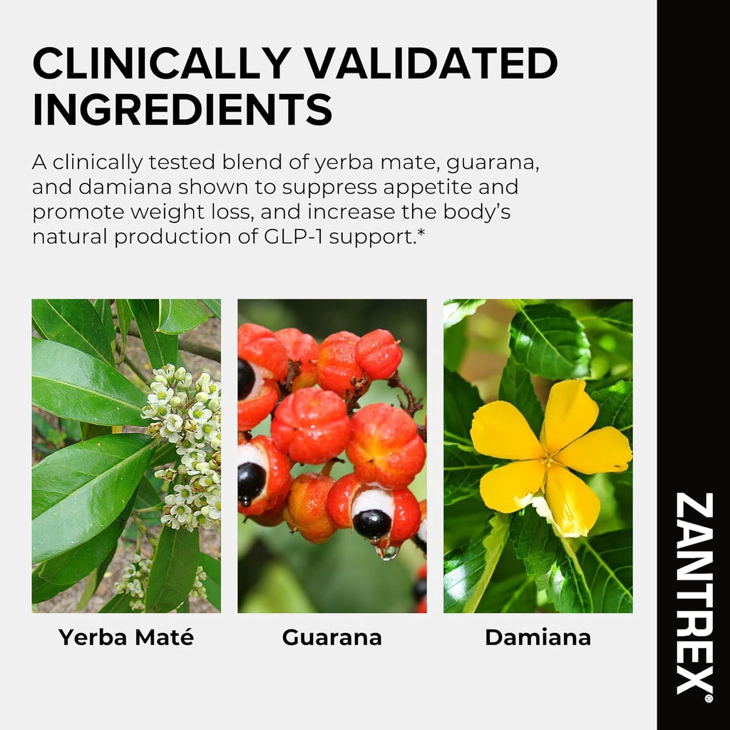 Zantrex Black – Naturally Boost GLP-1 & Metabolism Support | Appetite Suppressant, Thermogenic Energy, Weight Loss Formula | 84 Pills