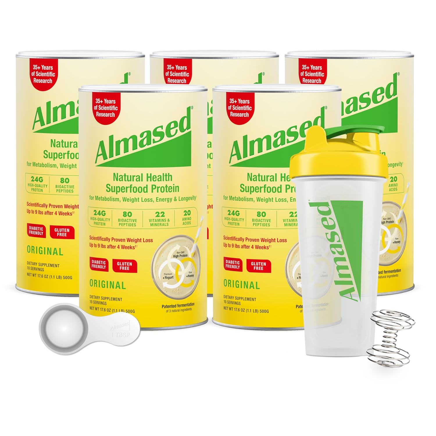 Almased protein powder for weight loss and GLP-1 supplement weight loss supplement