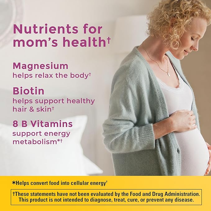 Nature Made Prenatal Multivitamin with Folic Acid, Vitamin & Mineral Supplement, Daily Nutritional Support, Prenatal Vitamins for Women, 250 Tablets, 250 Day Supply