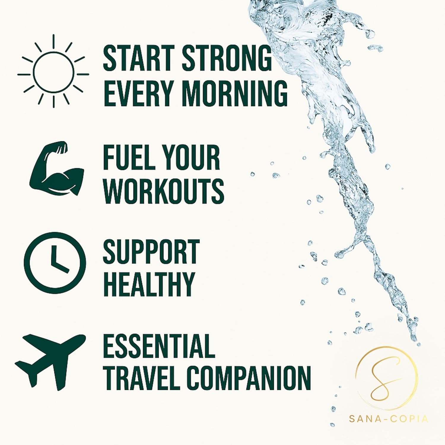 Electrolyte Drink Mix Hydration Packets: 1000mg Sodium, Potassium & Magnesium Citrus Salt Hydrating Powder, Zero Sugar - 30 Lemon Lime Electrolyte Powder Packets, For Rehydration or Dehydration Relief