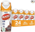 BOOST Very High Calorie Nutritional Drink – Helps Weight Gain & Maintenance - 530 Calories - 26 Vitamins & Minerals - 22 g Protein - Calorie-Dense Nutritional Drink - Chocolate - 8 fl oz (Pack of 24)