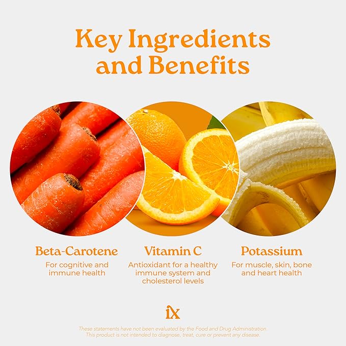 Isotonix Vitamin C Powder – 500 mg Buffered Vitamin C with Beta Carotene & Potassium for Antioxidant, Immune & Heart Support, Isotonic, Vegan, Gluten-Free, 90 Servings