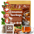 TOG999, Premium 25 Tea Bags - Special Cinnamon Tea, 100% Natural & Pure, Herbal Tea. Cinnamon Stick Herbal Spice
