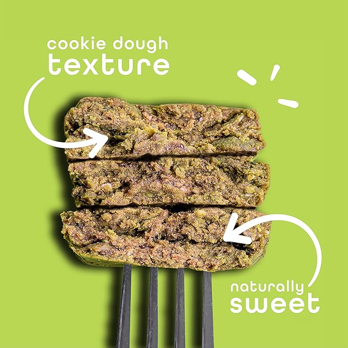 Feel Vegan Protein Bars, Energize, 65mg Caffeine, 15g Plant Protein, Organic Snack, Low Sugar, Low Carb, Gluten Free, Dairy, Nut, Grain, Soy Free, Matcha Latte, 10 Pack