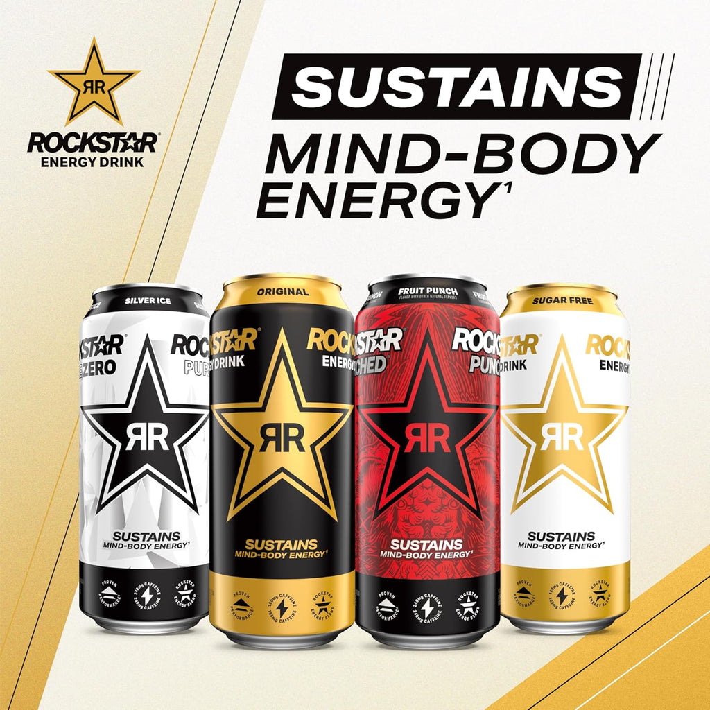 Rockstar Zero Carb 16oz 12pk
