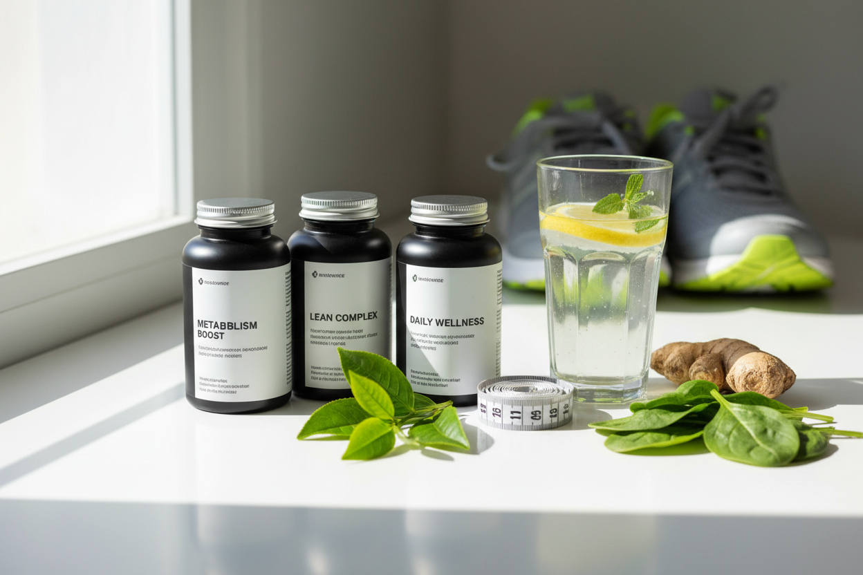 Weight Management & Metabolism
Formulas designed to support healthy metabolism, appetite control, and energy levels when combined with a balanced diet and active routine. (make it real photo)